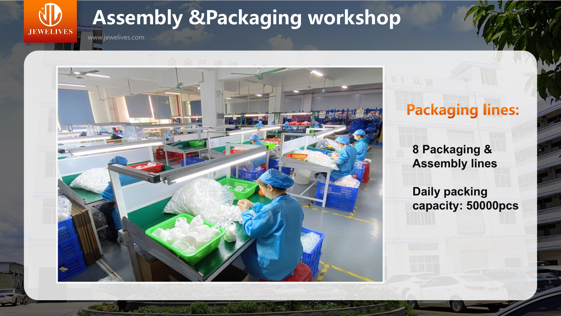 Assembly and packaging workshop